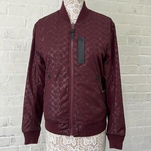Coach Signature Reversible Bomber Jacket